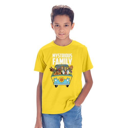 Mystrious Family Yellow Matching Tees For Family