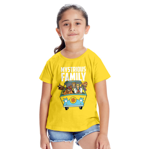 Mystrious Family Yellow Matching Tees For Family