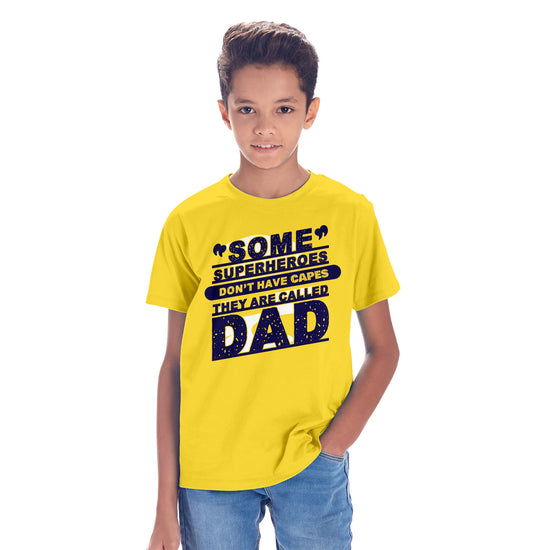 Call Them As Hero Dad's Twinning Tees For Dad And Son