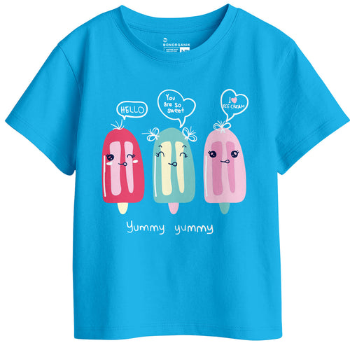 Girls Graphic Printed Tees