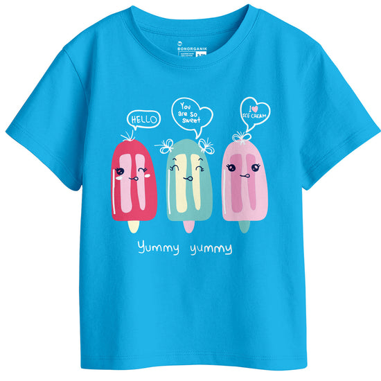 Girls Graphic Printed Tees