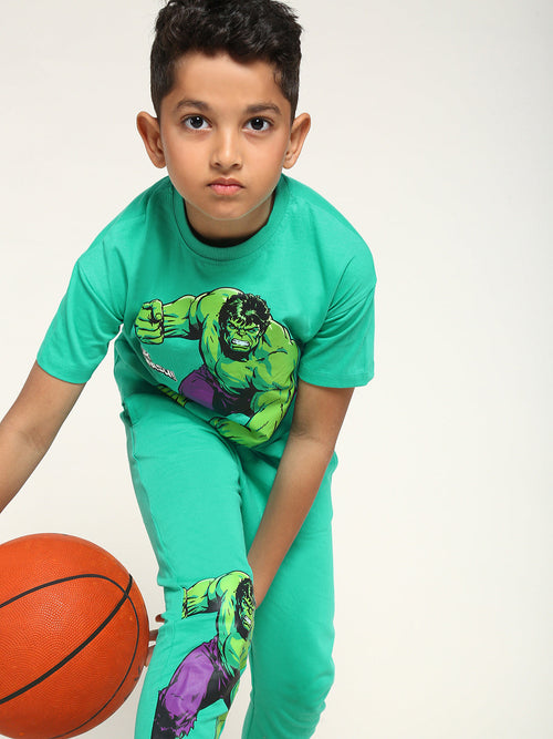Boys Hulk CO-ORDS set tshirt and Jogger