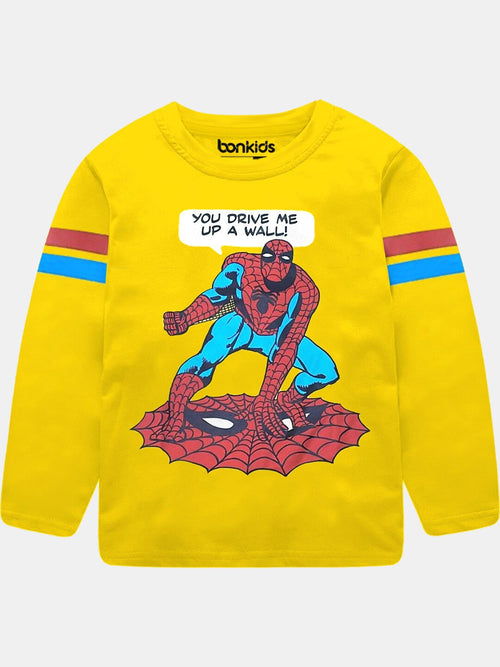 Boys Full sleeve Spiderman marvel Combo