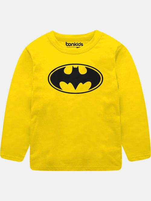 Boys Full sleeve Batman Combo