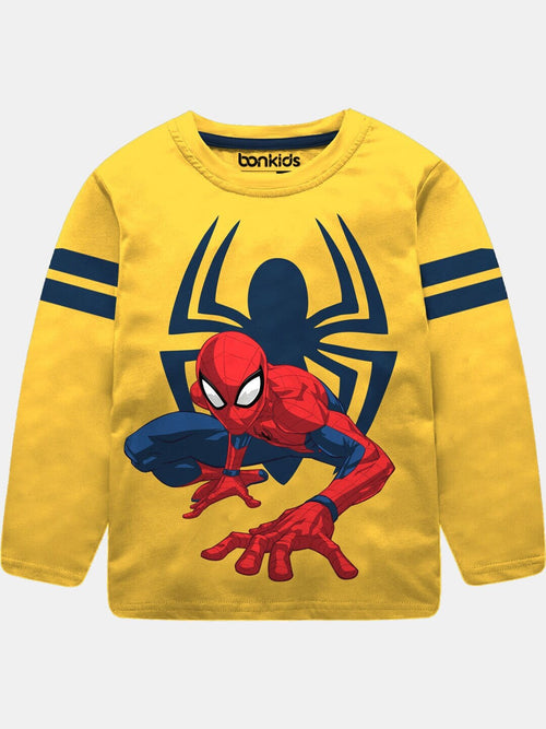 Boys Full sleeve Spiderman marvel Combo