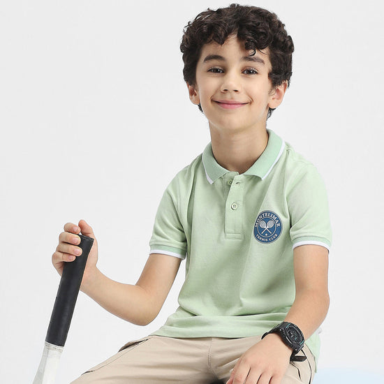 Generic Boys Polo Tees  | Lime Green