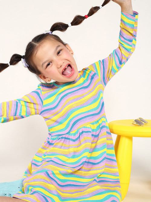 Girls Dress Yellow