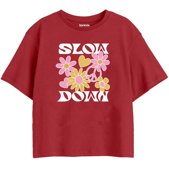 Girls Regular Boxy Tshirt