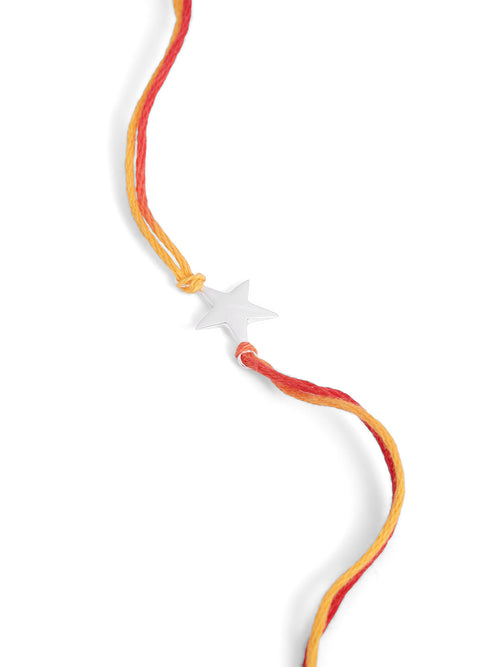 925 Silver-star Rakhi for Kids