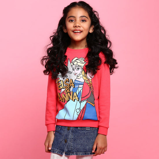 Elsa & Anna Girls Relax Sweatshirt