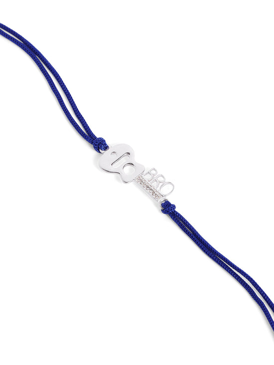 925 Silver-Guitar "Bro" Rakhi for Kids