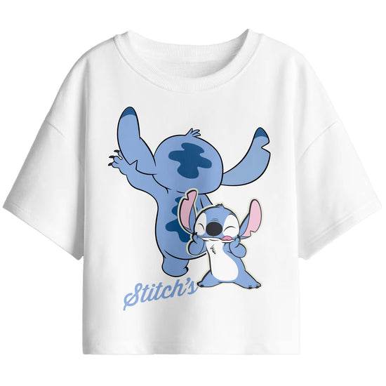 Girl Oversize Stitch Printed T-Shirt