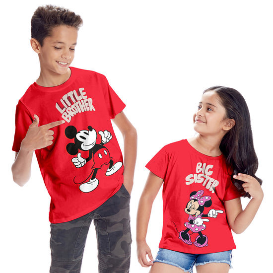 Little Brother & Big Sister Siblings Tees