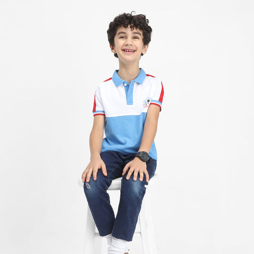 Mickey Boys Polo Tees  | Multi Color