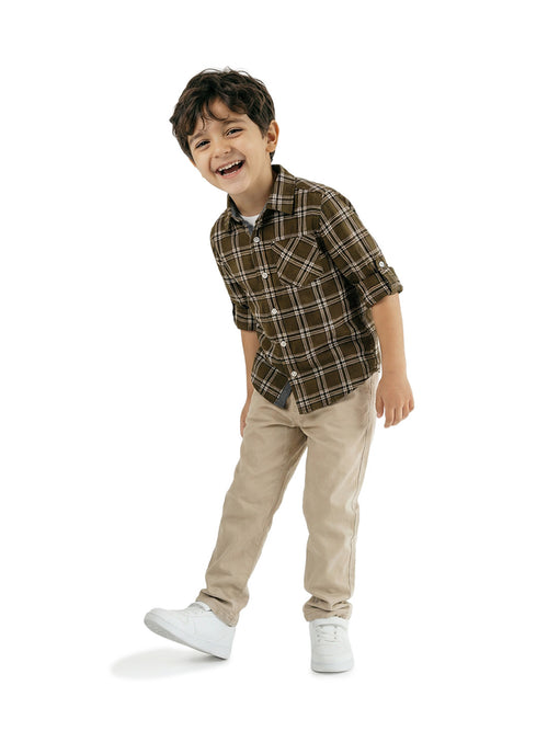 Boy's Shirts Multi Full sleeve Spread Collar