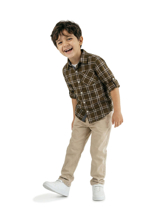 Boy's Shirts Multi Full sleeve Spread Collar