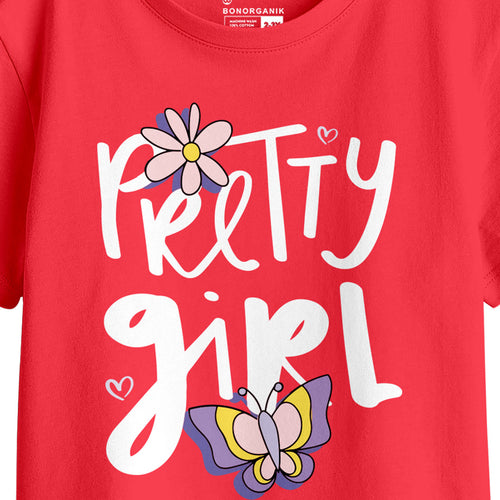 Girls Graphic Printed Tees