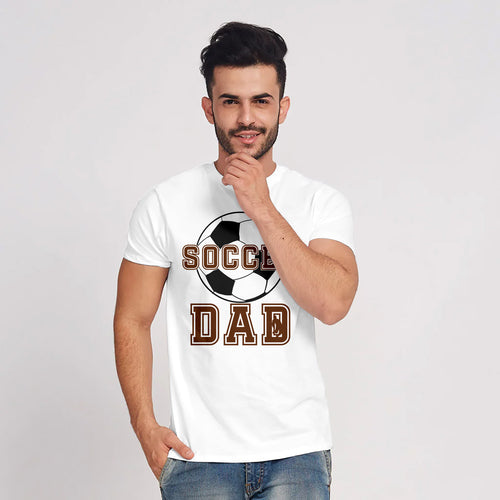 Soccer Matching Tees For Dad And Son