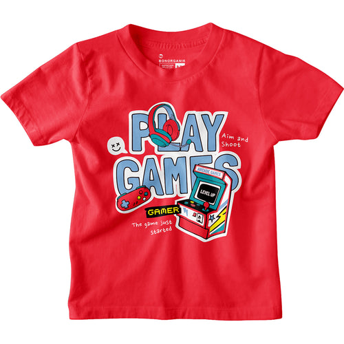 Boys Play Games Tees