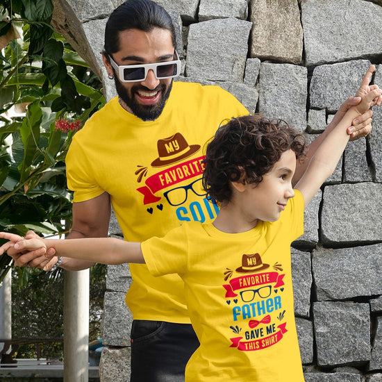 My Favorite Dad/Son Gifted This Tees For Dad And Son