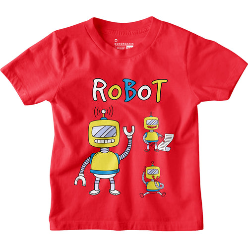 Boys Robot Tees