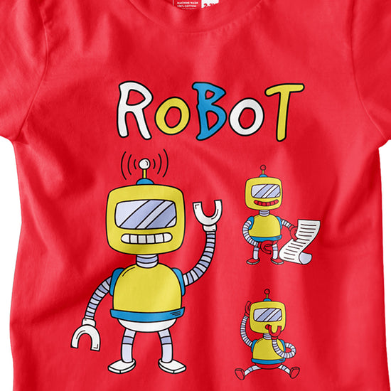 Boys Robot Tees