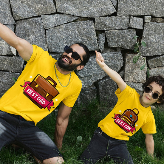 Best Dad Best Son Tees For Dad And Son