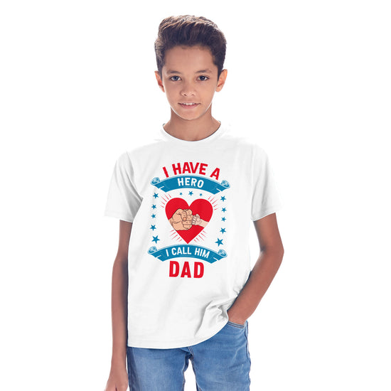 I have A hero I call Him Dad Twinning Tees