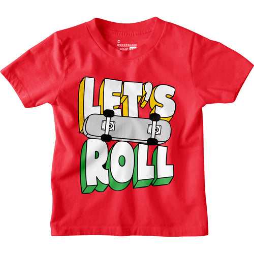 Boys Lets Roll Tees