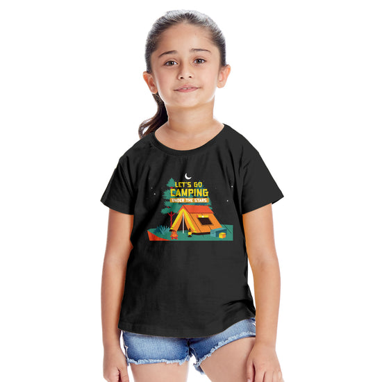 Lets Go Camping Matching Tees For Family