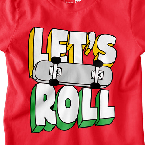 Boys Lets Roll Tees