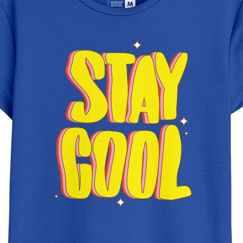 Stay Cool Women Graphic Printed Tees