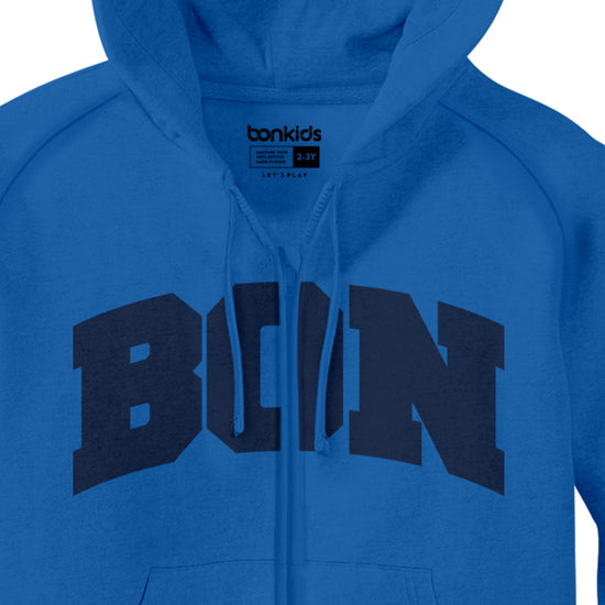 BOYS Embroidery ZIPPER HOODIE