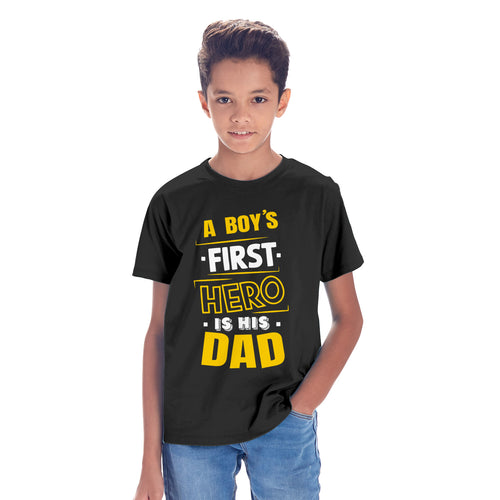 A Boys First Hero Is His Dad Son And Dad Tees