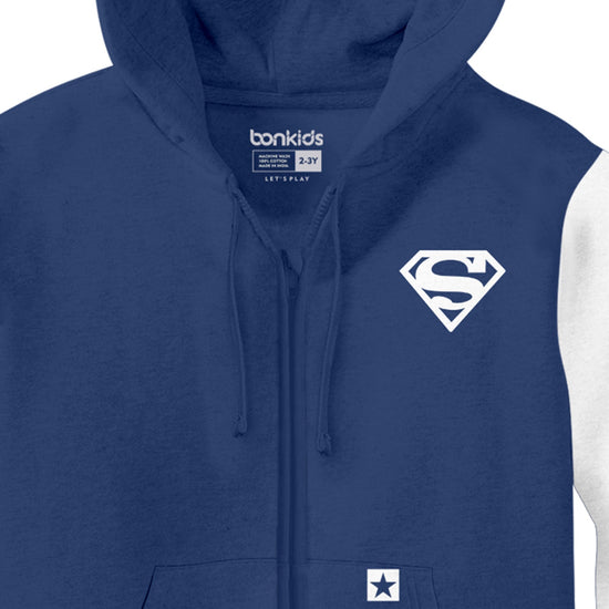 BOYS Superman ZIPPER HOODIE