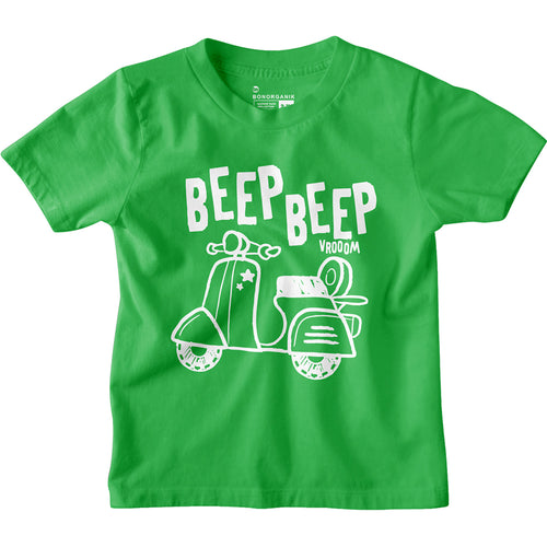 Boys Beep Beep Printed Tees