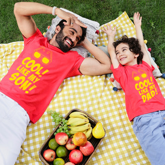 Cool Like My Dad Dad And Son Tees