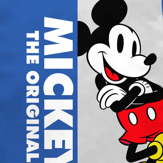 Mickey Blue/Grey full Sleeve Boys T-SHIRT