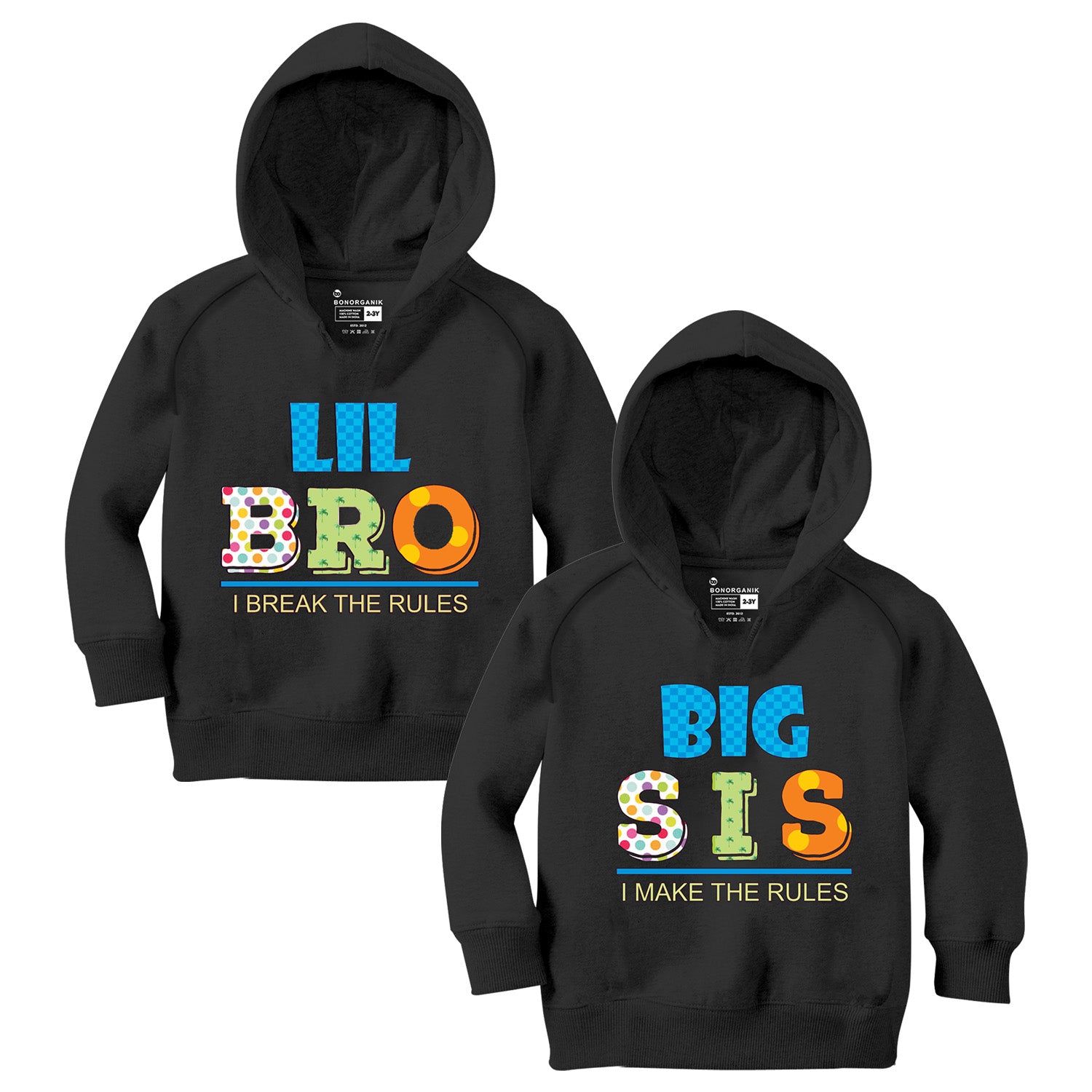 Big sis cheap lil sis hoodies