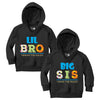Big Sis - Lil Bro Hoodies for Siblings