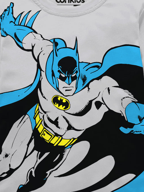 Batman Full Sleeve Grey Tshirts