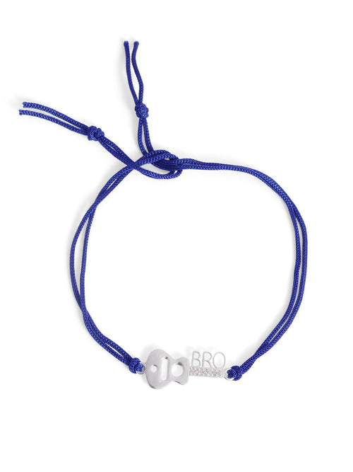925 Silver-Guitar "Bro" Rakhi for Kids