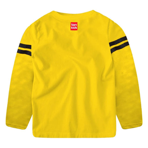 Spiderman Yellow Full Sleeve Boys T-SHIRT