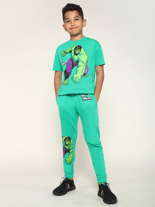 Boys Hulk CO-ORDS set tshirt and Jogger