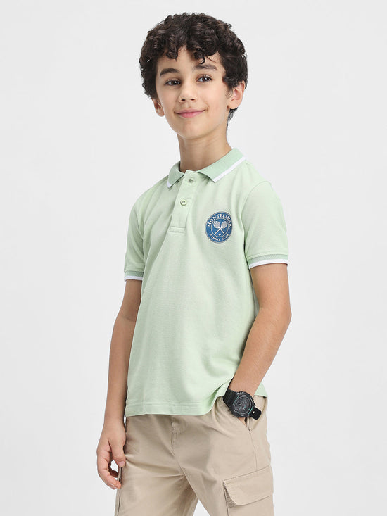 Generic Boys Polo Tees  | Lime Green