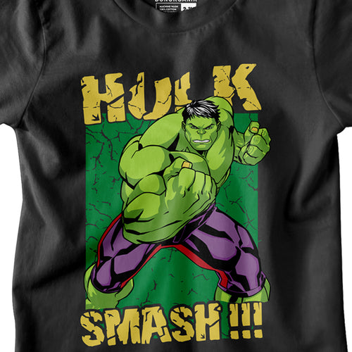 Boys Hulk Printed Tees