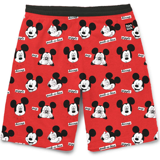 Mickey Red Boys Shorts