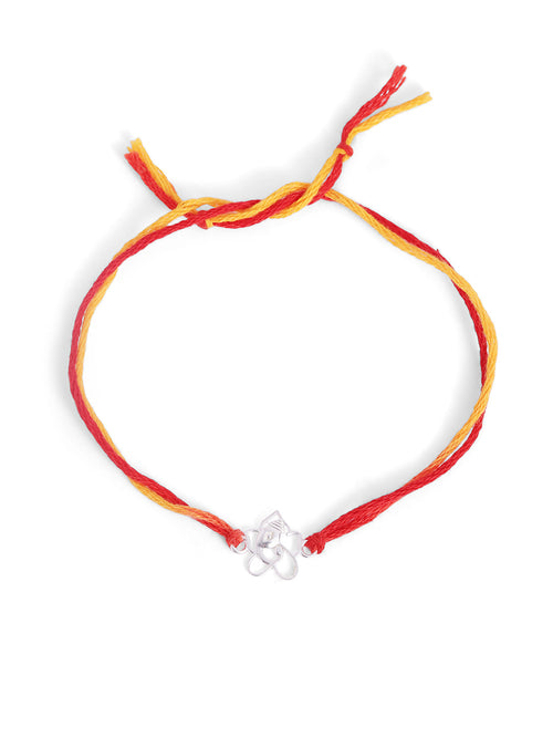925 Silver-Ganesha Rakhi for Kids