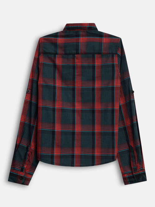 Boys Shirts Full Sleeve Checks