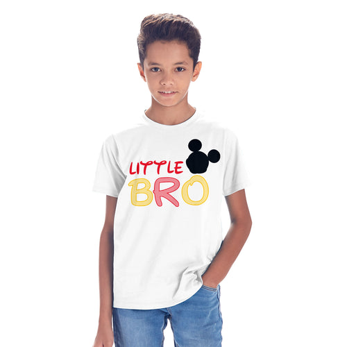 Mickey Big Sis & Lil Bro Siblings Tees